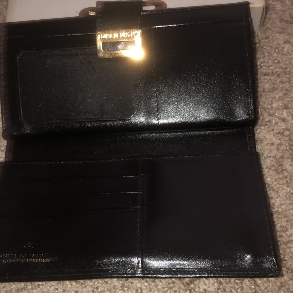 NWOT Louise De Vincent Genuine Leather Wallet - Picture 2 of 7